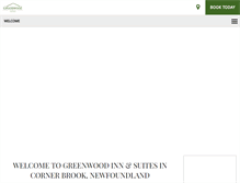 Tablet Screenshot of greenwoodcornerbrook.com